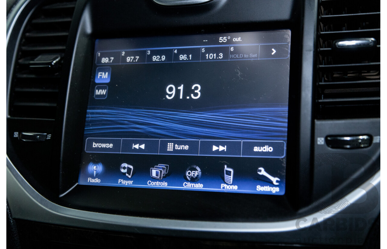 6/2012 Chrysler 300 C MY12 4d Sedan Tungsten Metallic Turbo Diesel V6 3.0L