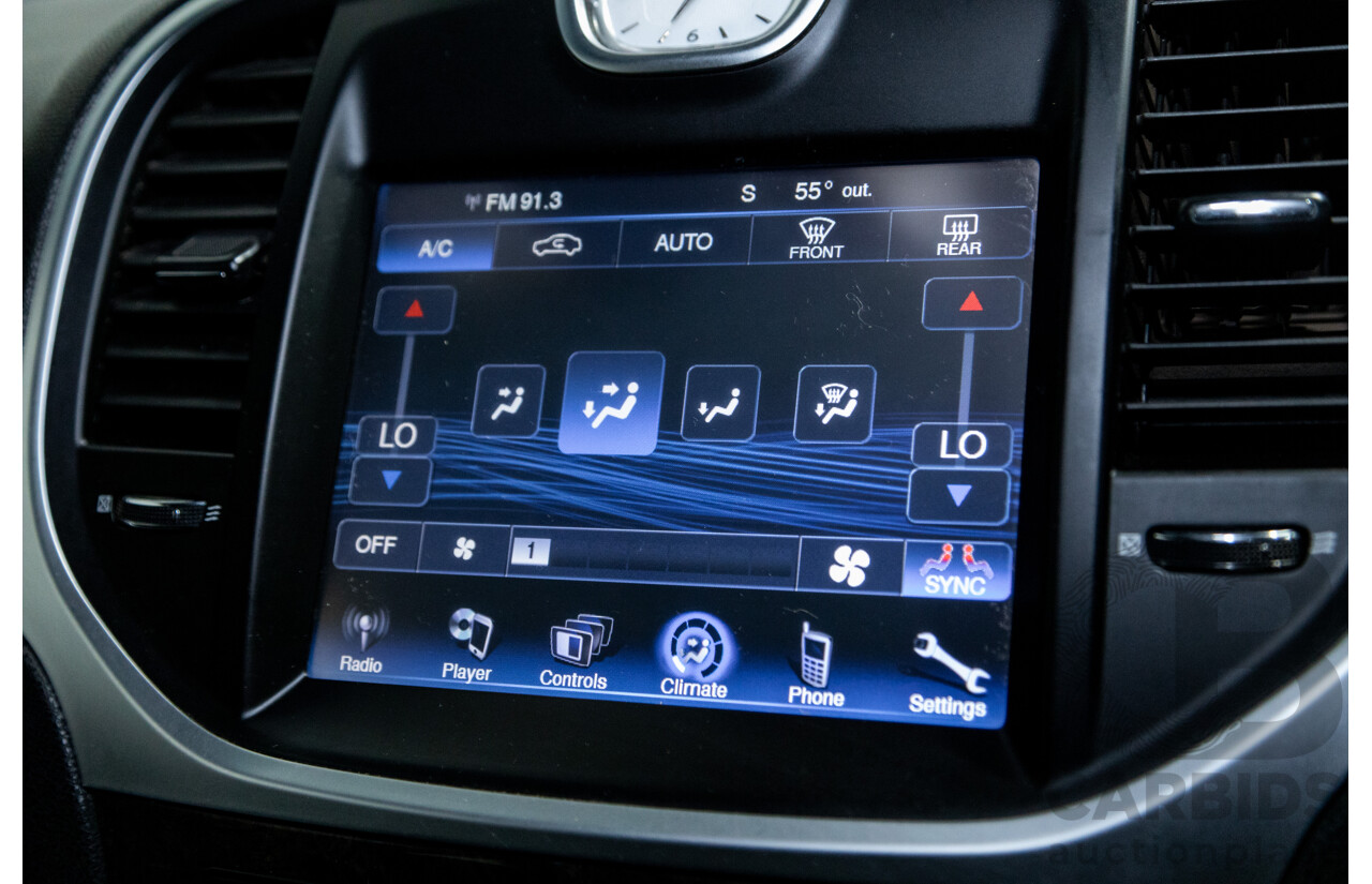 6/2012 Chrysler 300 C MY12 4d Sedan Tungsten Metallic Turbo Diesel V6 3.0L