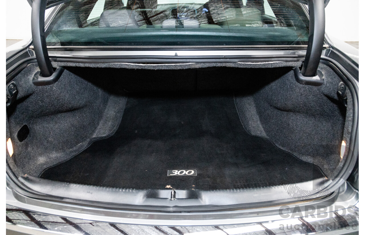 6/2012 Chrysler 300 C MY12 4d Sedan Tungsten Metallic Turbo Diesel V6 3.0L