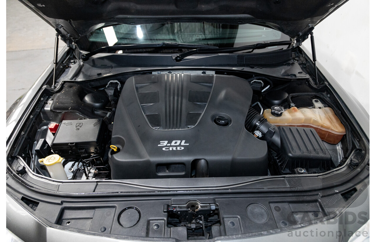 6/2012 Chrysler 300 C MY12 4d Sedan Tungsten Metallic Turbo Diesel V6 3.0L