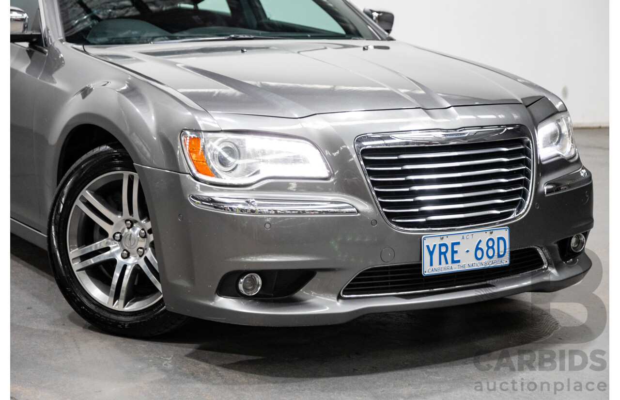 6/2012 Chrysler 300 C MY12 4d Sedan Tungsten Metallic Turbo Diesel V6 3.0L