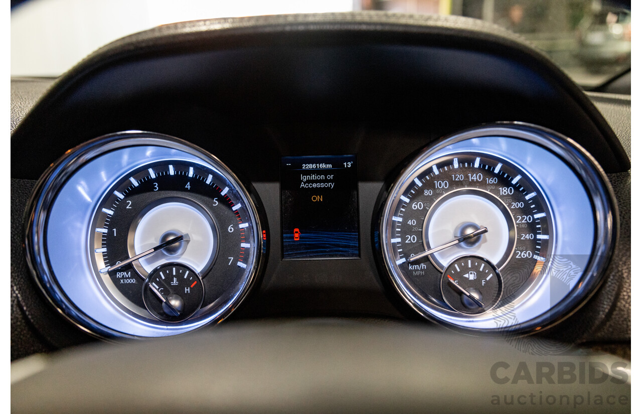 6/2012 Chrysler 300 C MY12 4d Sedan Tungsten Metallic Turbo Diesel V6 3.0L
