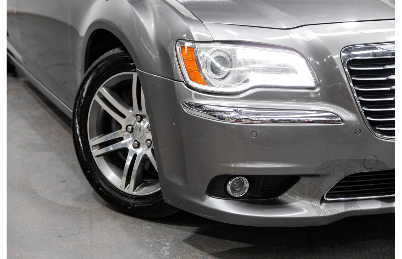 6/2012 Chrysler 300 C MY12 4d Sedan Tungsten Metallic Turbo Diesel V6 3.0L
