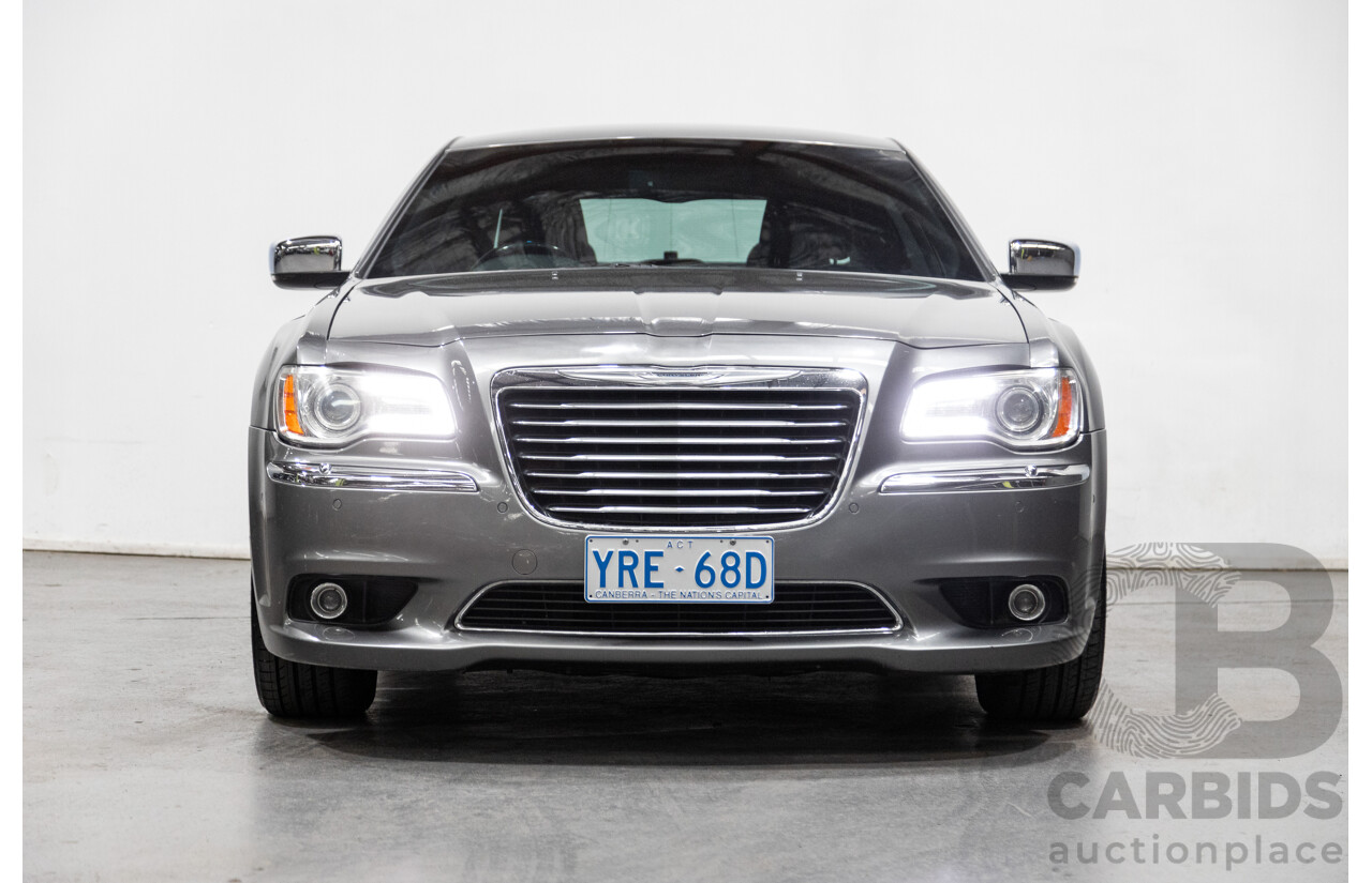 6/2012 Chrysler 300 C MY12 4d Sedan Tungsten Metallic Turbo Diesel V6 3.0L