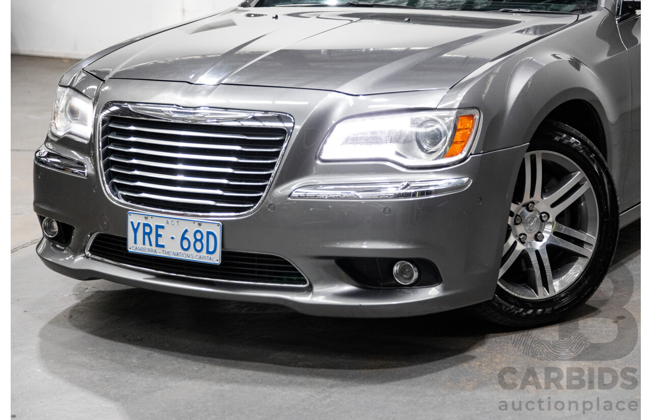 6/2012 Chrysler 300 C MY12 4d Sedan Tungsten Metallic Turbo Diesel V6 3.0L
