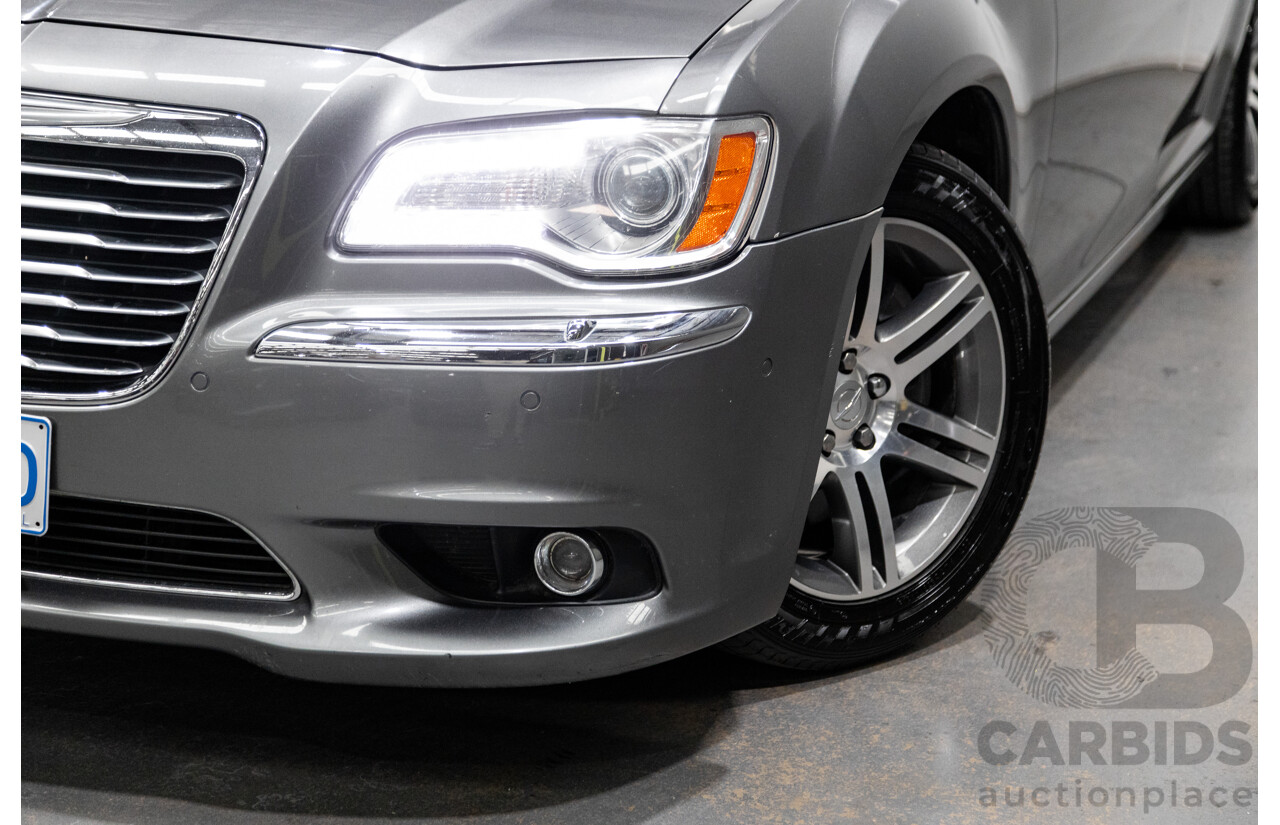6/2012 Chrysler 300 C MY12 4d Sedan Tungsten Metallic Turbo Diesel V6 3.0L