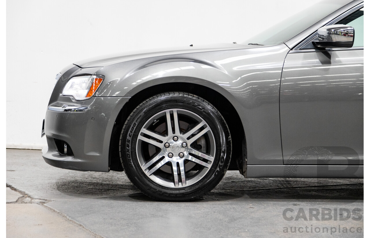 6/2012 Chrysler 300 C MY12 4d Sedan Tungsten Metallic Turbo Diesel V6 3.0L
