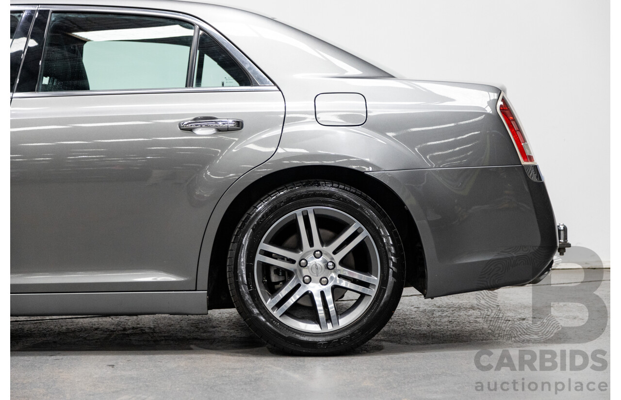 6/2012 Chrysler 300 C MY12 4d Sedan Tungsten Metallic Turbo Diesel V6 3.0L