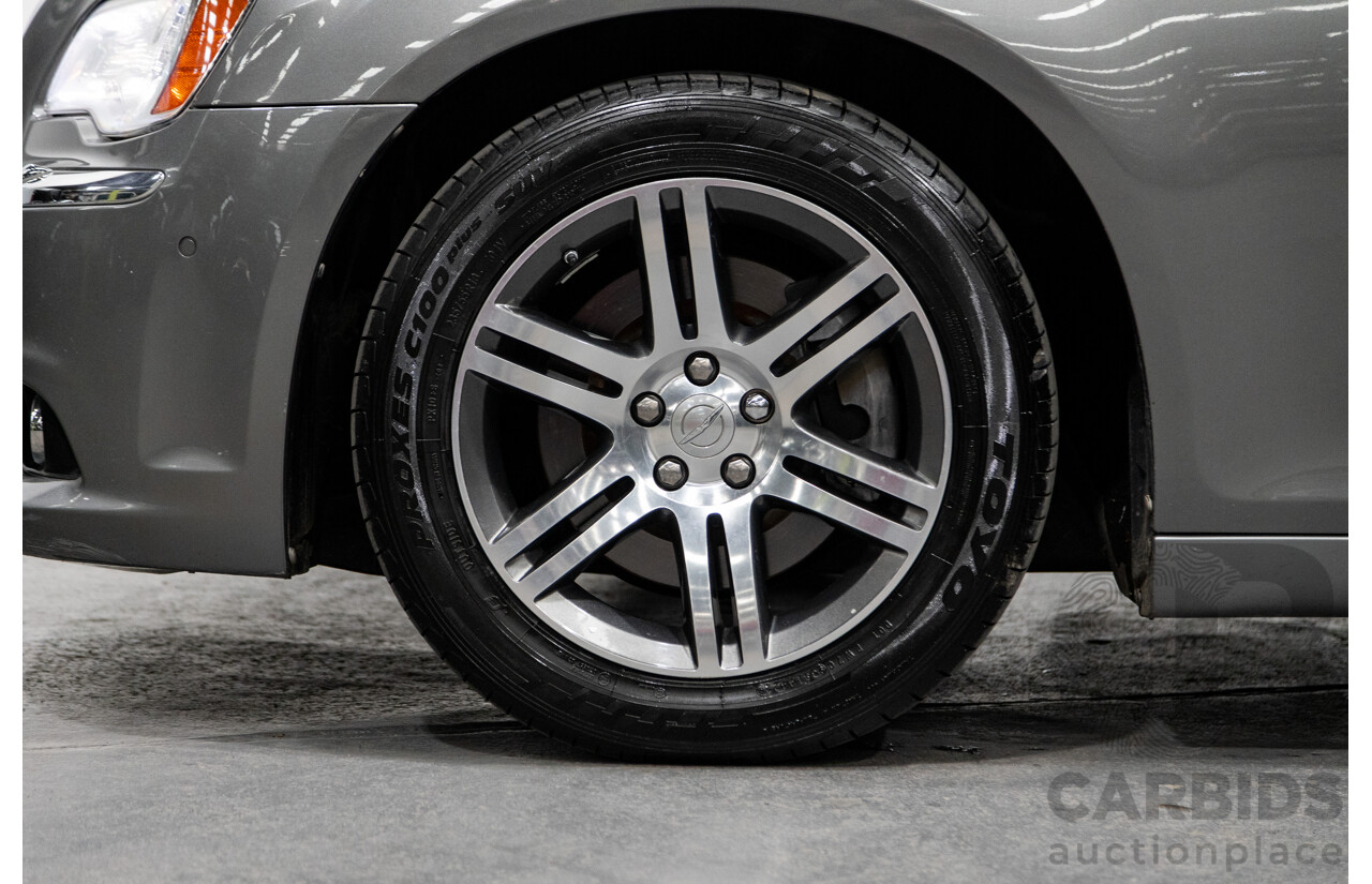 6/2012 Chrysler 300 C MY12 4d Sedan Tungsten Metallic Turbo Diesel V6 3.0L