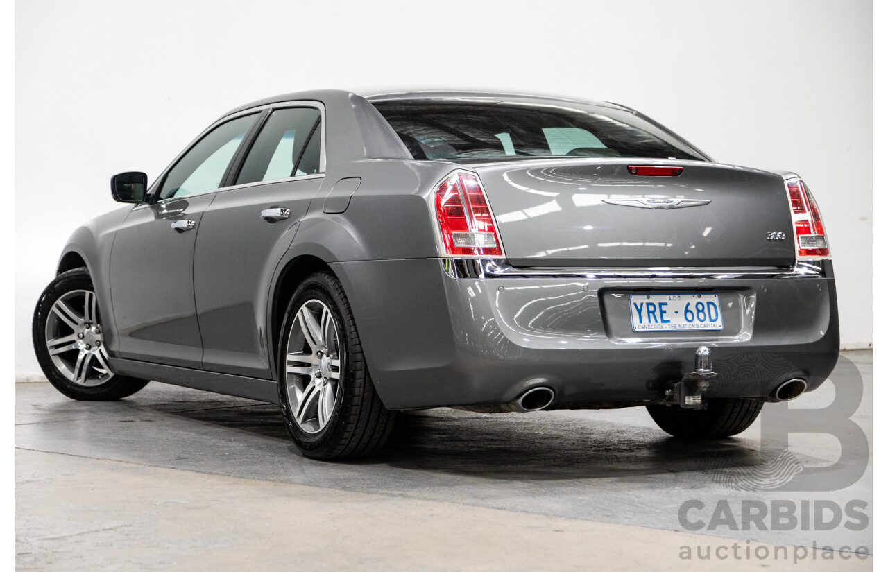 6/2012 Chrysler 300 C MY12 4d Sedan Tungsten Metallic Turbo Diesel V6 3.0L