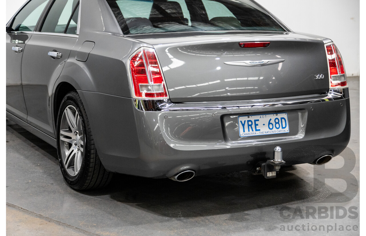 6/2012 Chrysler 300 C MY12 4d Sedan Tungsten Metallic Turbo Diesel V6 3.0L