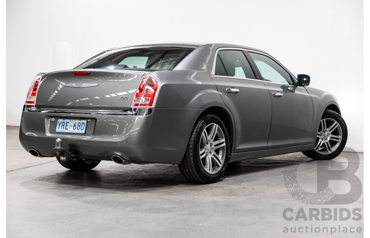 6/2012 Chrysler 300 C MY12 4d Sedan Tungsten Metallic Turbo Diesel V6 3.0L