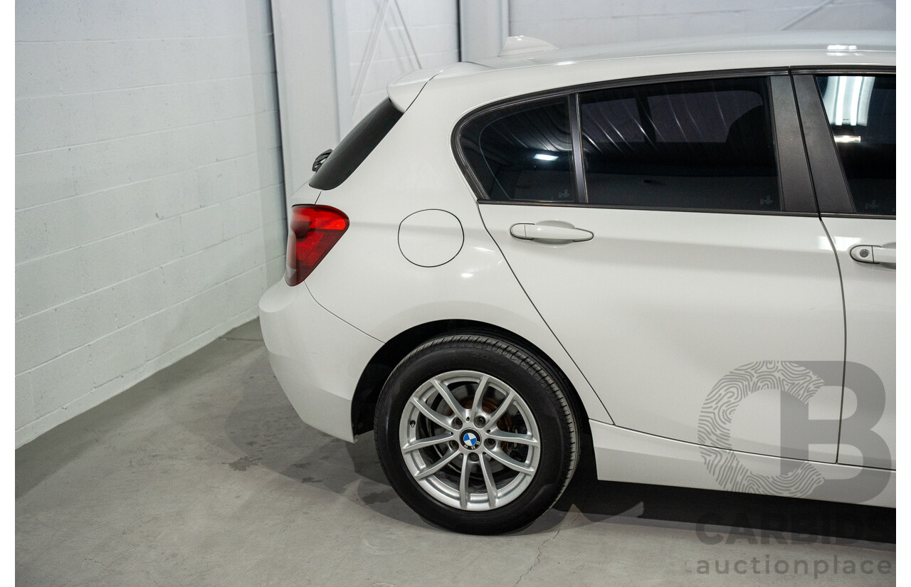 1/2013 BMW 116i F20 MY13 5d Hatchback Alpine White Turbo 1.6L