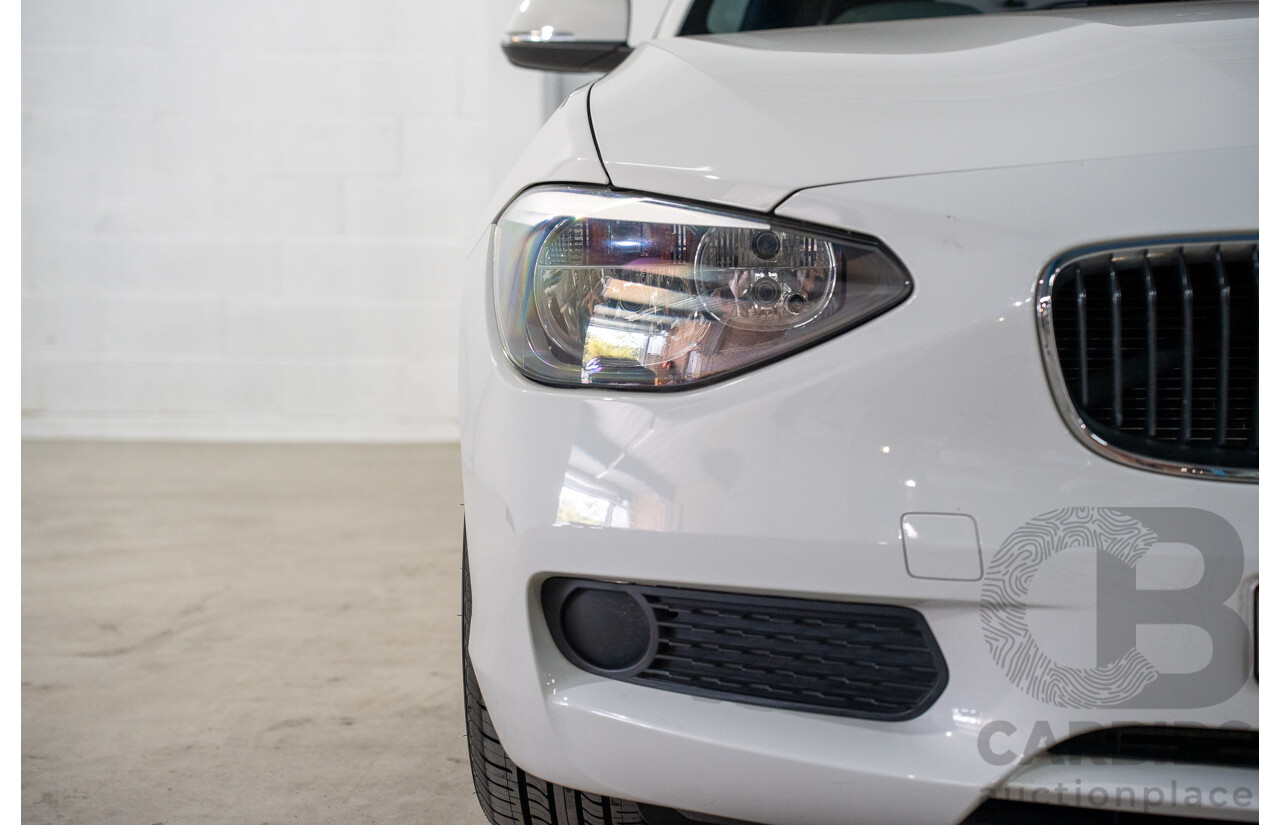 1/2013 BMW 116i F20 MY13 5d Hatchback Alpine White Turbo 1.6L