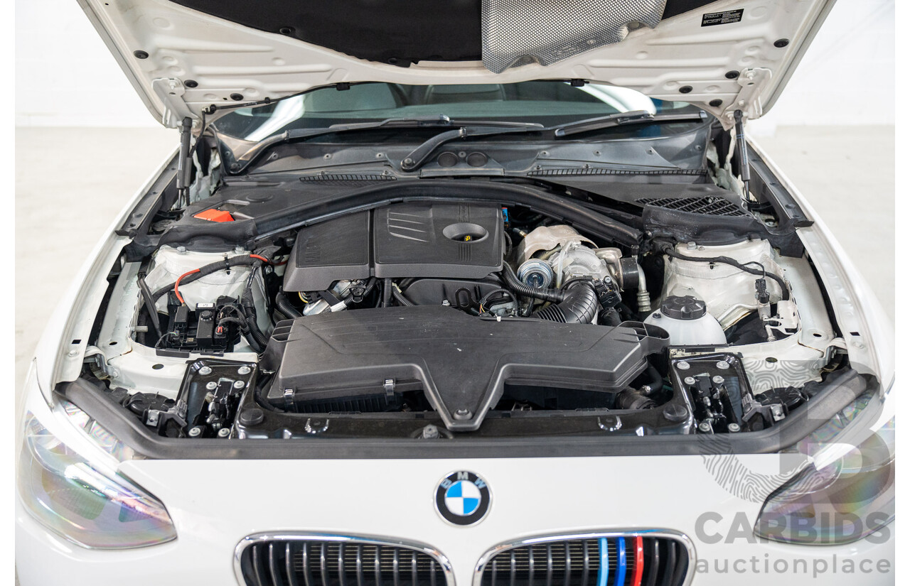 1/2013 BMW 116i F20 MY13 5d Hatchback Alpine White Turbo 1.6L