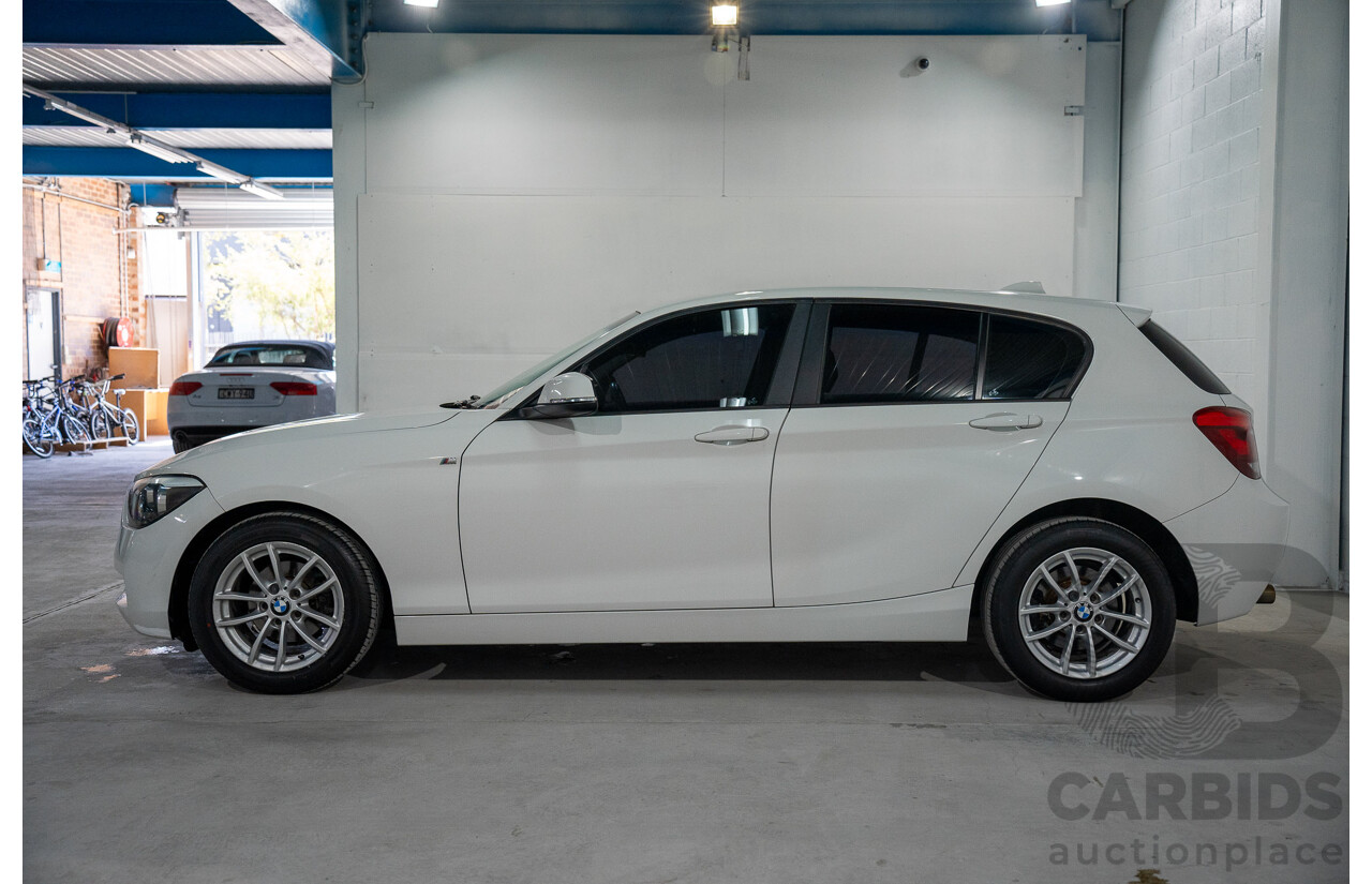 1/2013 BMW 116i F20 MY13 5d Hatchback Alpine White Turbo 1.6L