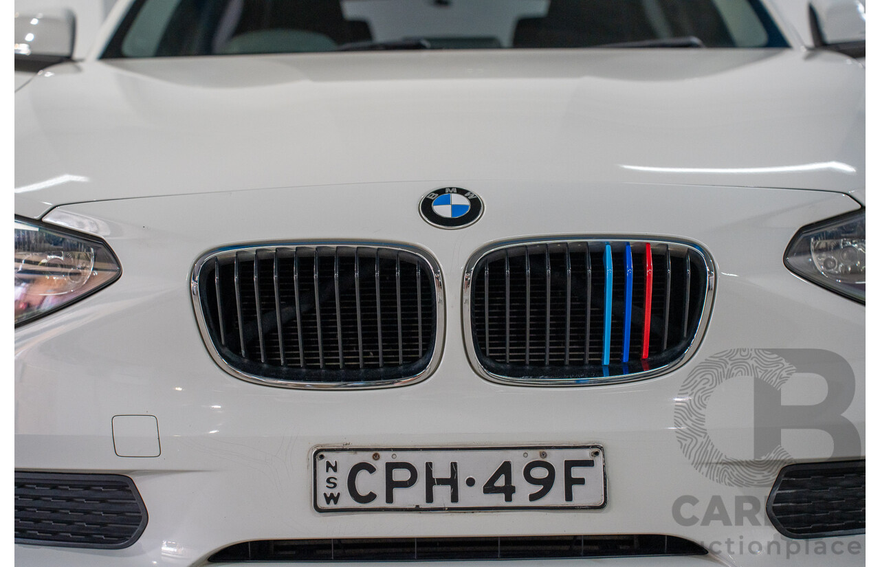1/2013 BMW 116i F20 MY13 5d Hatchback Alpine White Turbo 1.6L