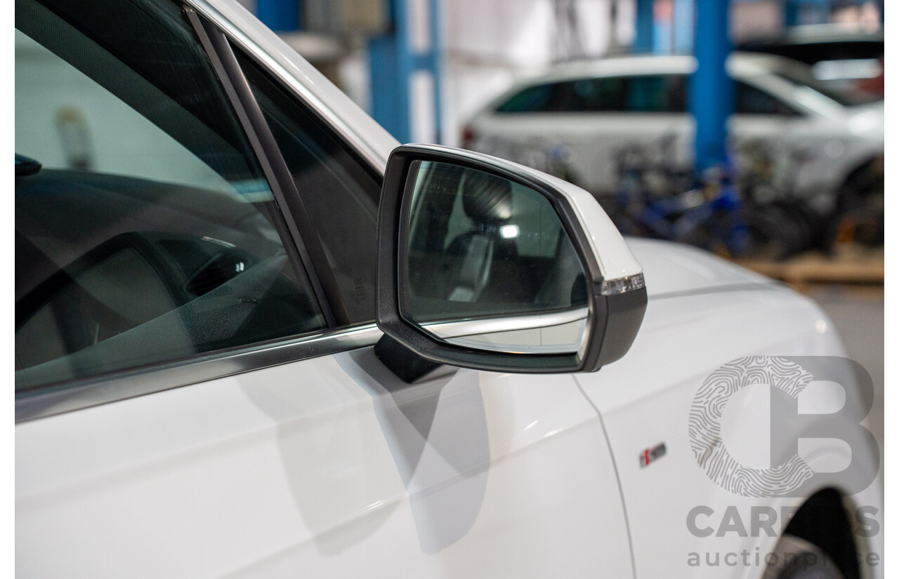 01/2018 Audi Q7 3.0 TDI Quattro (AWD) 4M MY18 4d Wagon Carrara White Turbo Diesel V6 3.0L - 7 Seater