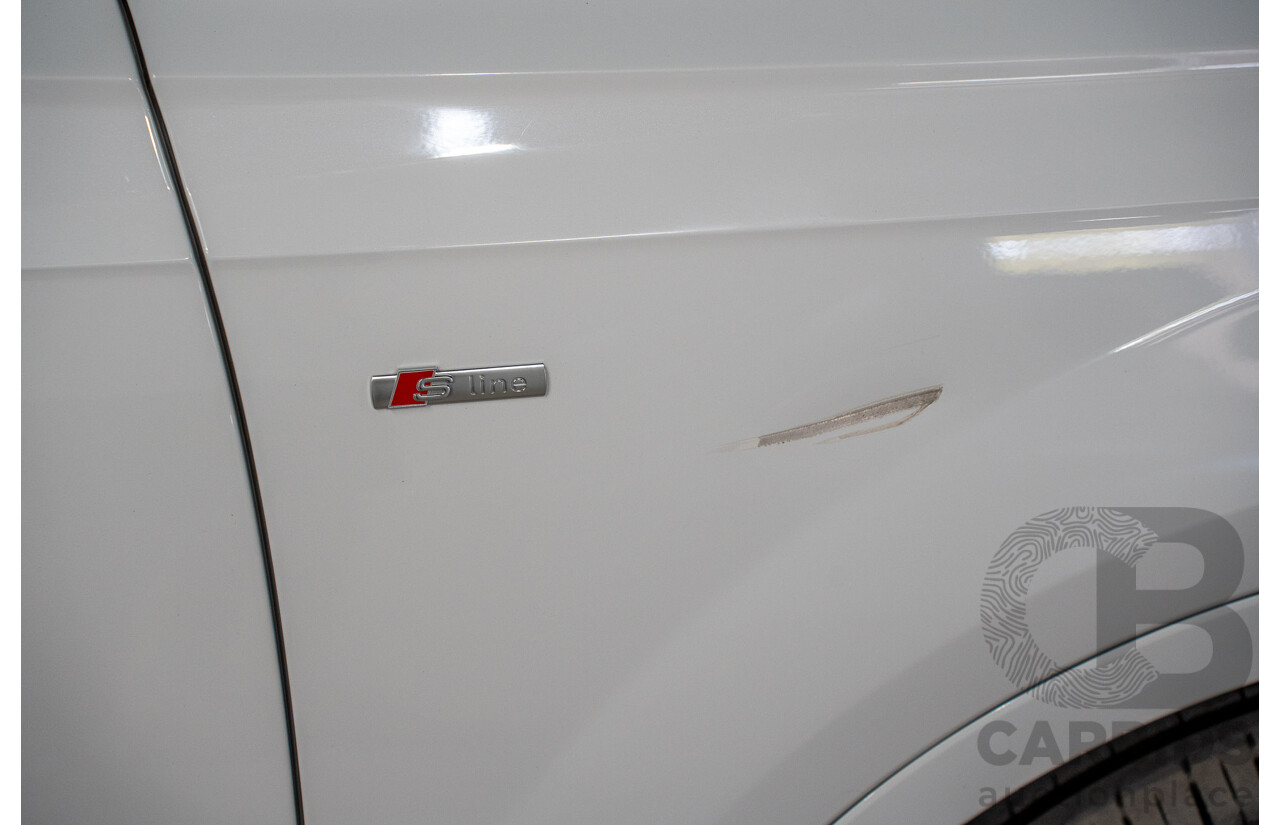 01/2018 Audi Q7 3.0 TDI Quattro (AWD) 4M MY18 4d Wagon Carrara White Turbo Diesel V6 3.0L - 7 Seater