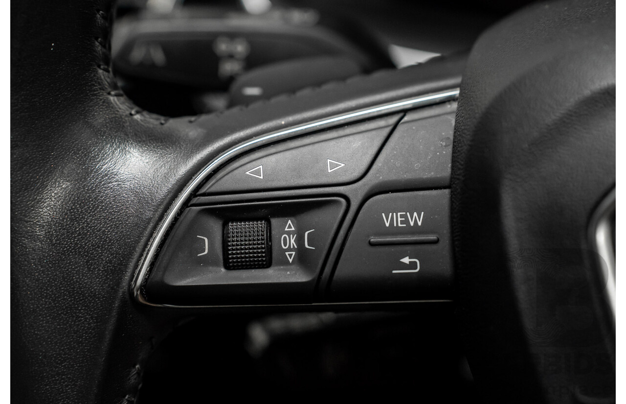 01/2018 Audi Q7 3.0 TDI Quattro (AWD) 4M MY18 4d Wagon Carrara White Turbo Diesel V6 3.0L - 7 Seater