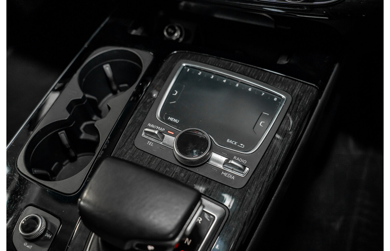 01/2018 Audi Q7 3.0 TDI Quattro (AWD) 4M MY18 4d Wagon Carrara White Turbo Diesel V6 3.0L - 7 Seater