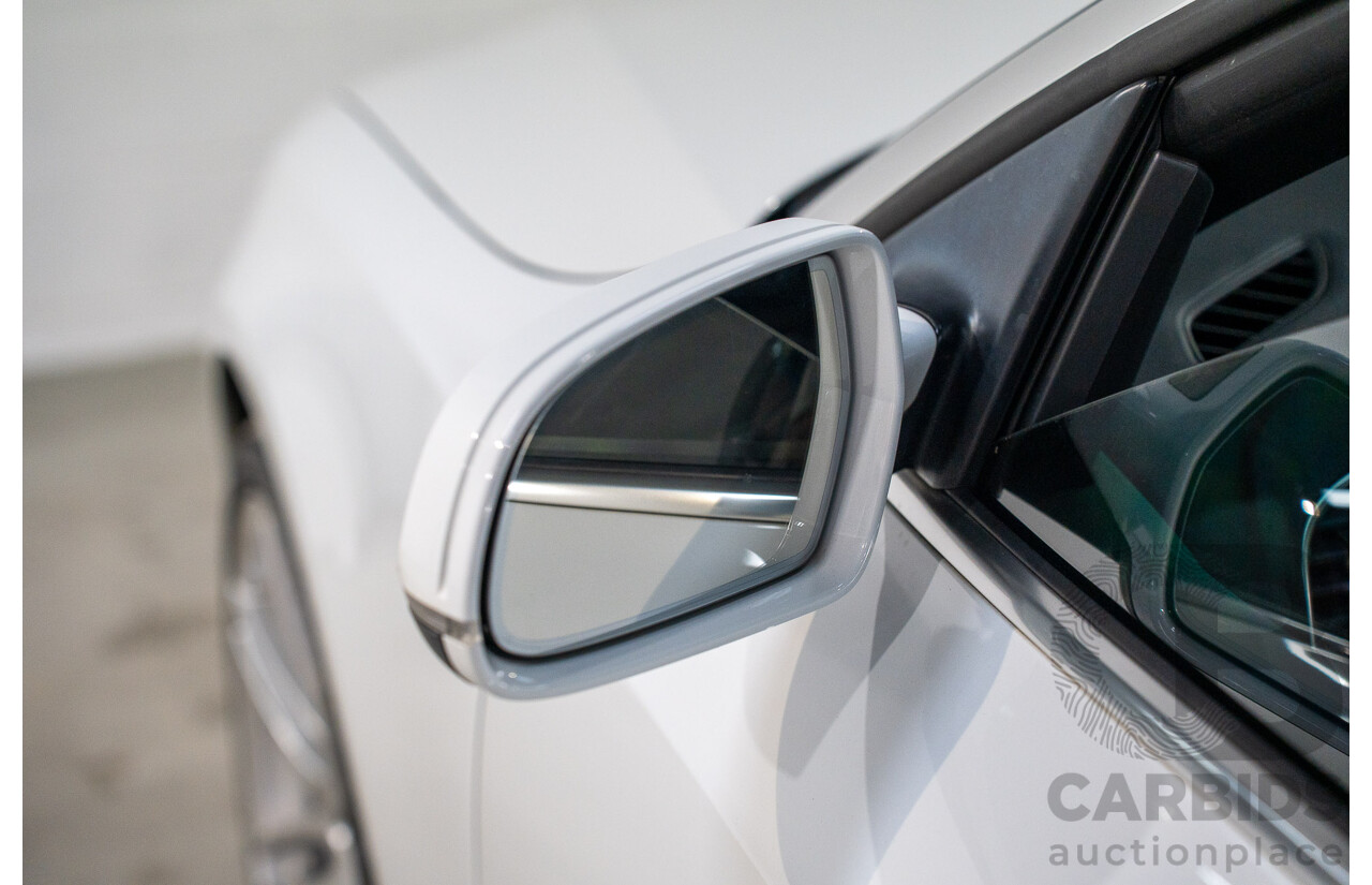 11/2014 Audi A5 3.0 TDI Quattro (AWD) S-Line Package 8T MY14 2d Cabriolet White Turbo Diesel 3.0L