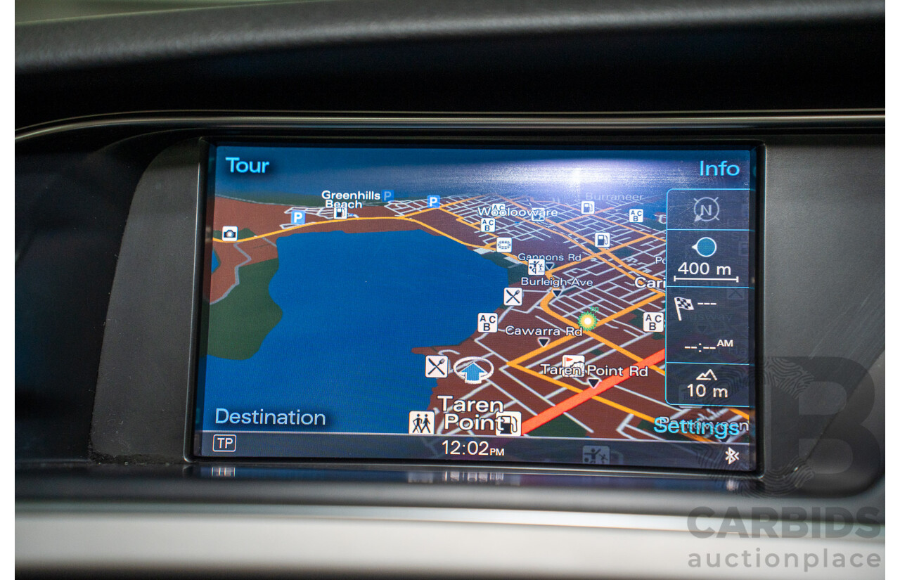 11/2014 Audi A5 3.0 TDI Quattro (AWD) S-Line Package 8T MY14 2d Cabriolet White Turbo Diesel 3.0L