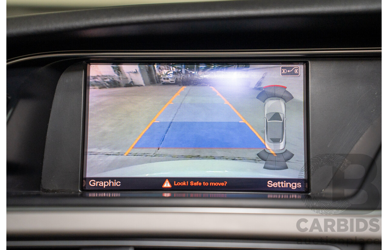 11/2014 Audi A5 3.0 TDI Quattro (AWD) S-Line Package 8T MY14 2d Cabriolet White Turbo Diesel 3.0L