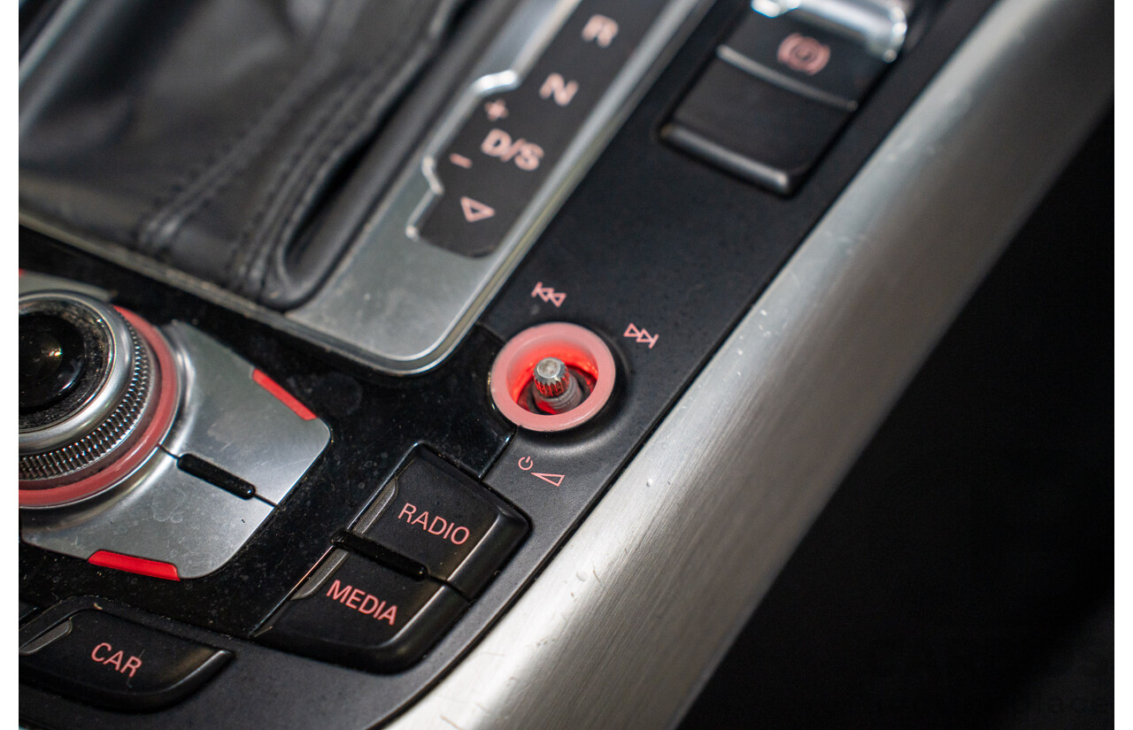 11/2014 Audi A5 3.0 TDI Quattro (AWD) S-Line Package 8T MY14 2d Cabriolet White Turbo Diesel 3.0L