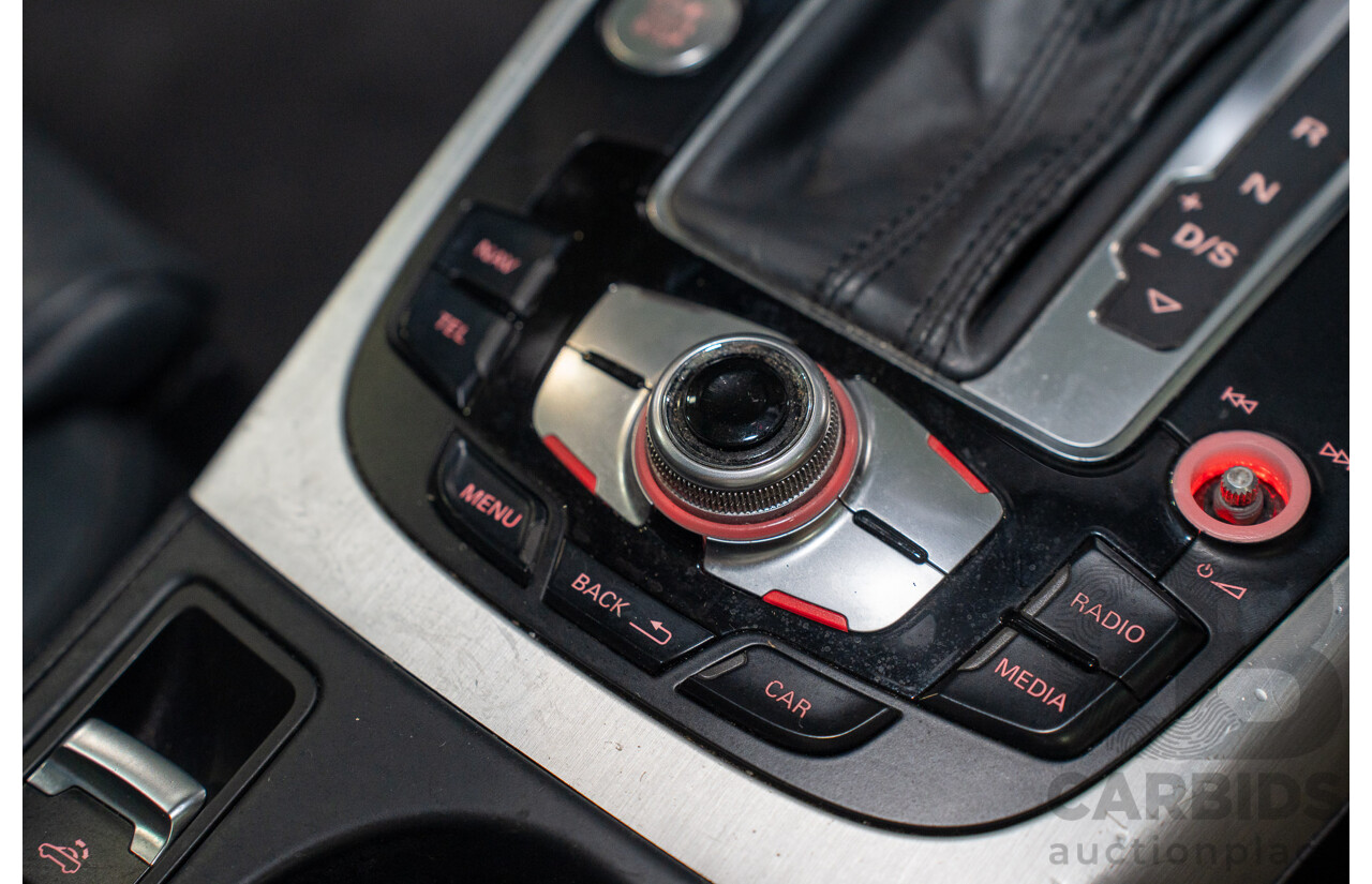 11/2014 Audi A5 3.0 TDI Quattro (AWD) S-Line Package 8T MY14 2d Cabriolet White Turbo Diesel 3.0L