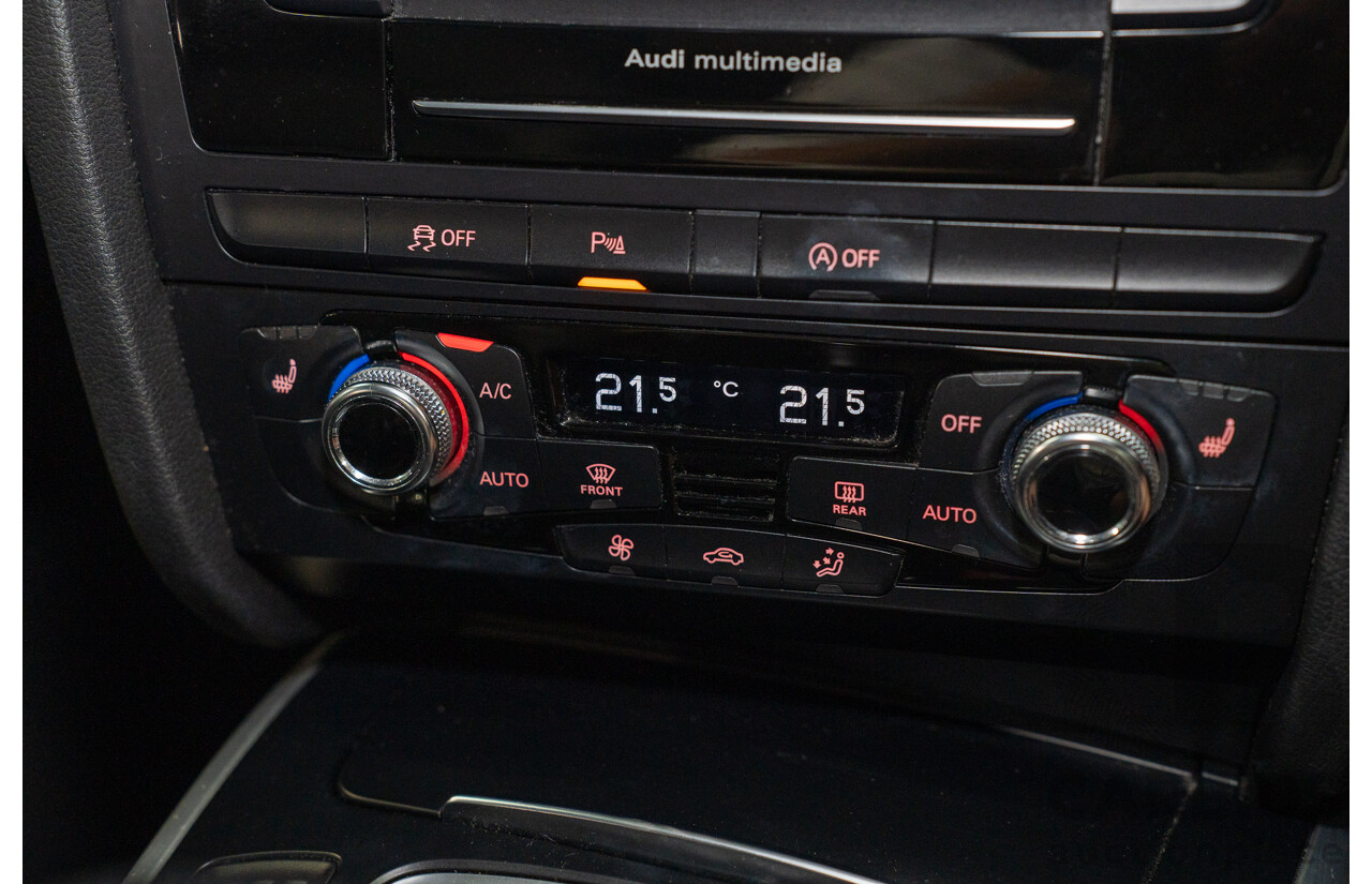 11/2014 Audi A5 3.0 TDI Quattro (AWD) S-Line Package 8T MY14 2d Cabriolet White Turbo Diesel 3.0L