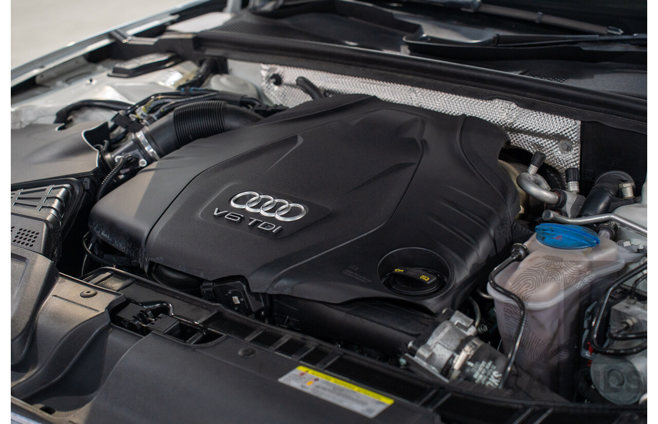 11/2014 Audi A5 3.0 TDI Quattro (AWD) S-Line Package 8T MY14 2d Cabriolet White Turbo Diesel 3.0L