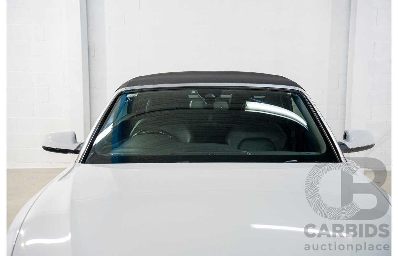 11/2014 Audi A5 3.0 TDI Quattro (AWD) S-Line Package 8T MY14 2d Cabriolet White Turbo Diesel 3.0L