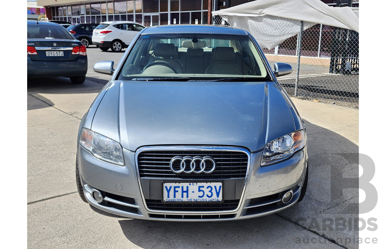 5/2007 Audi A4 2.0 TFSI B7 MY06 UPGRADE 4d Sedan Grey 2.0L