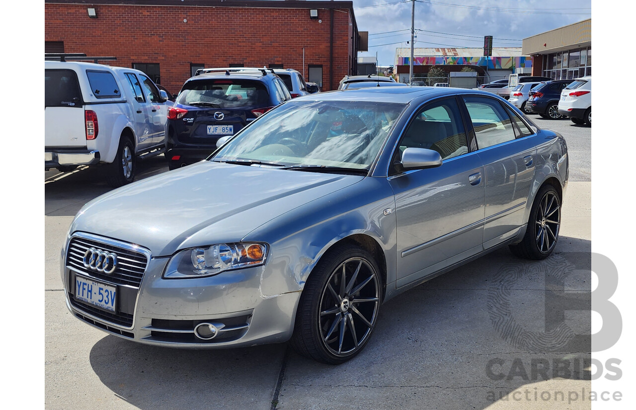 5/2007 Audi A4 2.0 TFSI B7 MY06 UPGRADE 4d Sedan Grey 2.0L