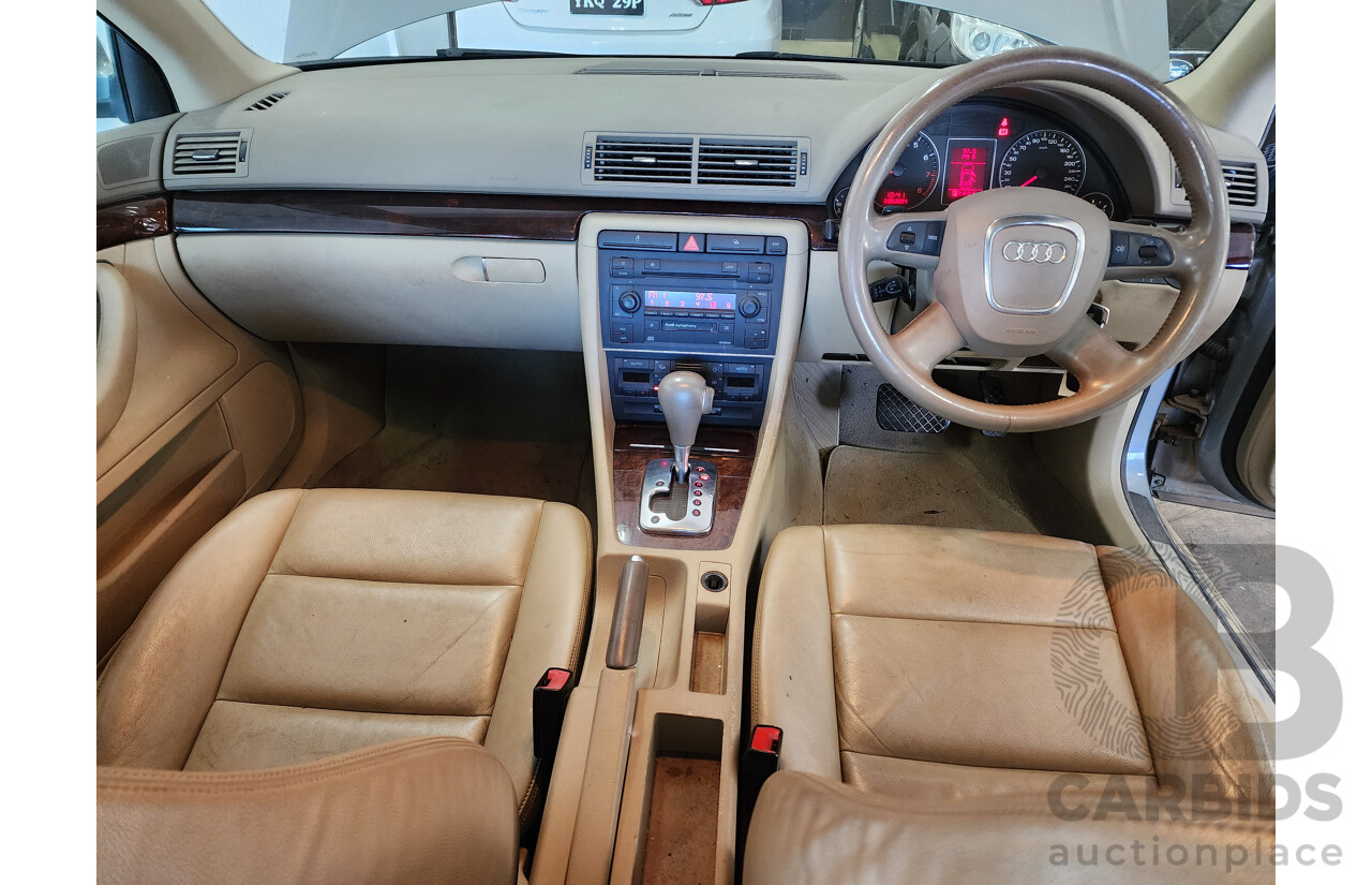 5/2007 Audi A4 2.0 TFSI B7 MY06 UPGRADE 4d Sedan Grey 2.0L