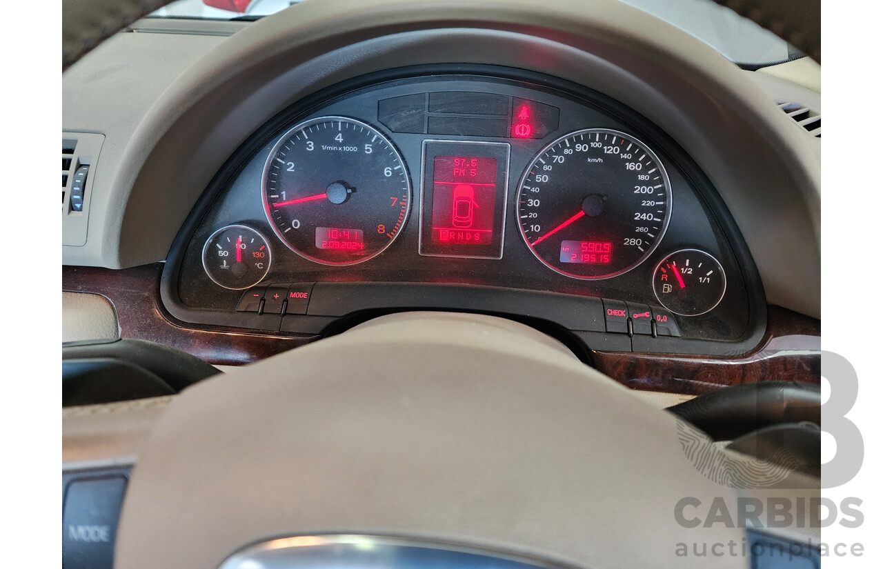 5/2007 Audi A4 2.0 TFSI B7 MY06 UPGRADE 4d Sedan Grey 2.0L