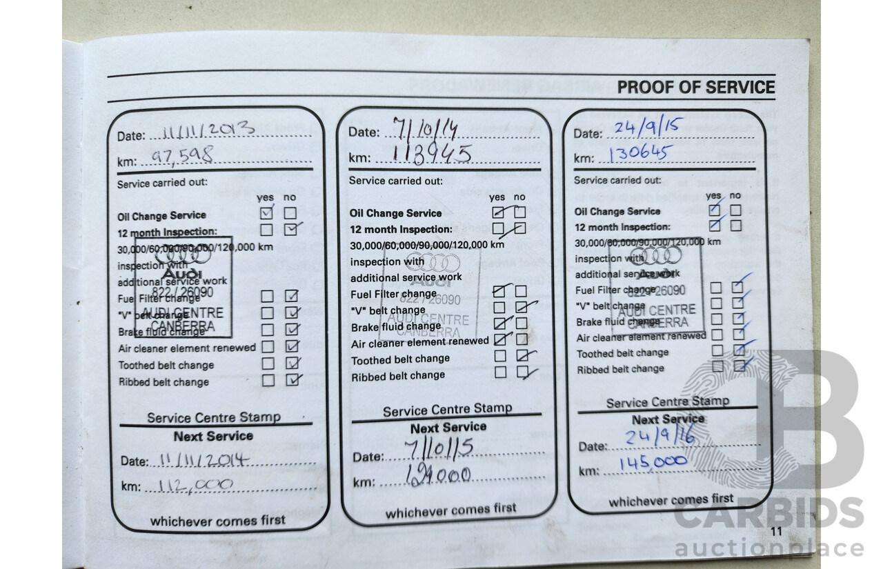5/2007 Audi A4 2.0 TFSI B7 MY06 UPGRADE 4d Sedan Grey 2.0L