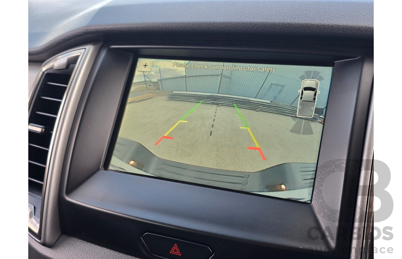 8/2018 Ford Ranger XLT 3.2 (4x4) MY19 PX MKIII 4d Dual Cab Utility Frozen White Turbo Diesel 3.2L