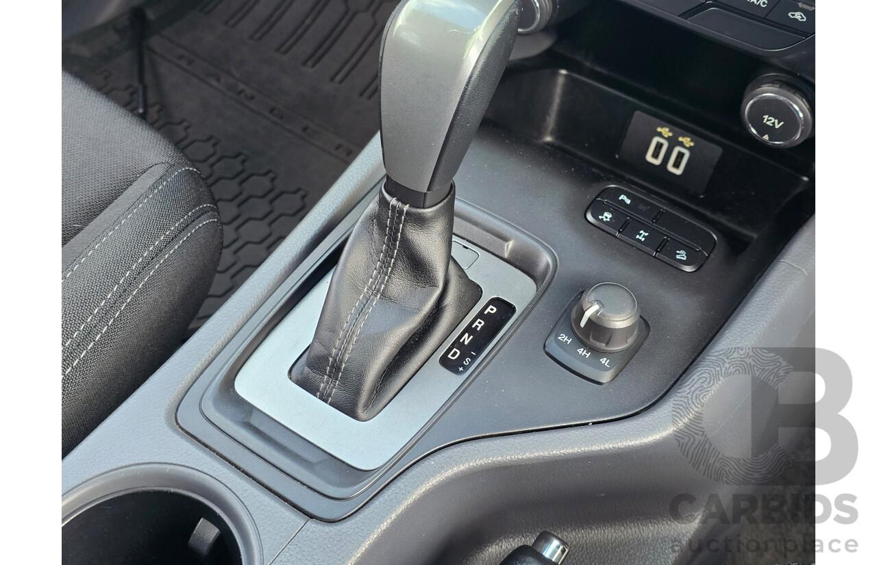 8/2018 Ford Ranger XLT 3.2 (4x4) MY19 PX MKIII 4d Dual Cab Utility Frozen White Turbo Diesel 3.2L