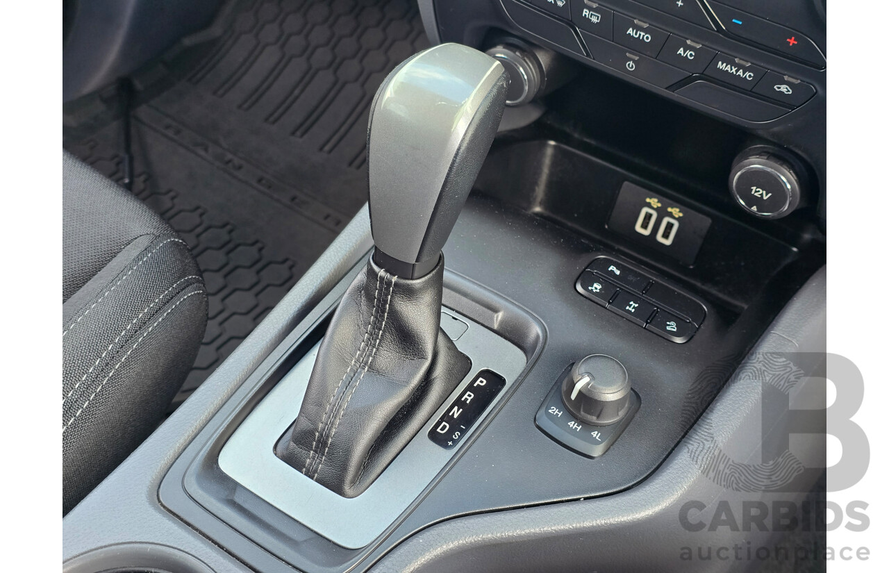 8/2018 Ford Ranger XLT 3.2 (4x4) MY19 PX MKIII 4d Dual Cab Utility Frozen White Turbo Diesel 3.2L