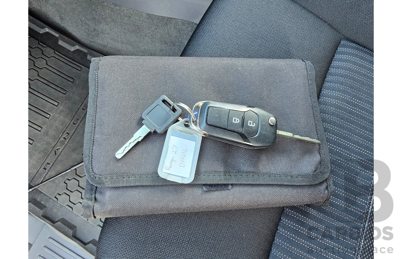 8/2018 Ford Ranger XLT 3.2 (4x4) MY19 PX MKIII 4d Dual Cab Utility Frozen White Turbo Diesel 3.2L