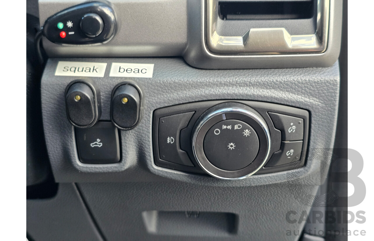 8/2018 Ford Ranger XLT 3.2 (4x4) MY19 PX MKIII 4d Dual Cab Utility Frozen White Turbo Diesel 3.2L