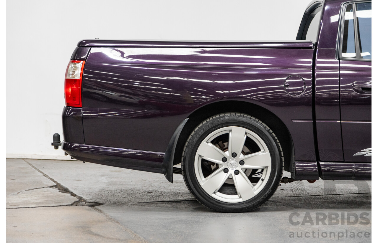 4/2004 Holden Crewman SS VYII Crew Cab Utility Cosmo Purple V8 5.7L