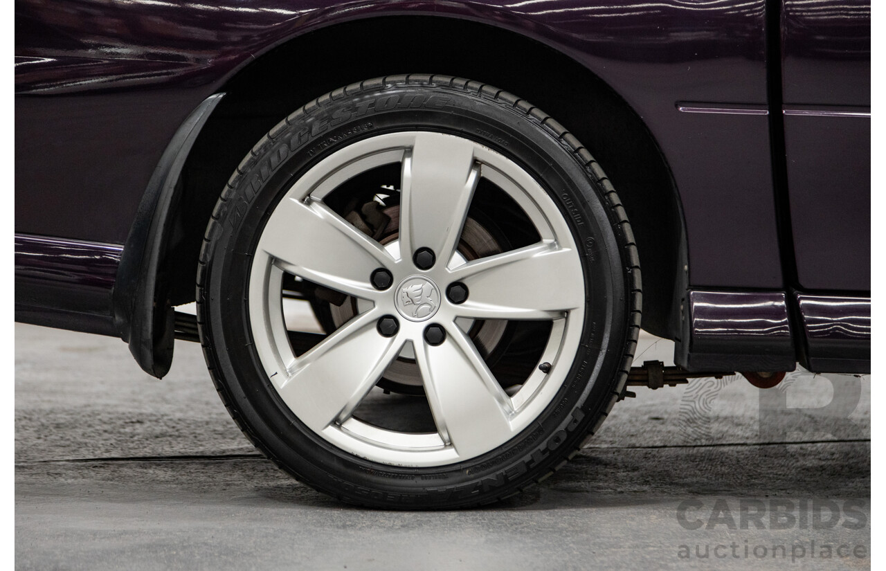 4/2004 Holden Crewman SS VYII Crew Cab Utility Cosmo Purple V8 5.7L