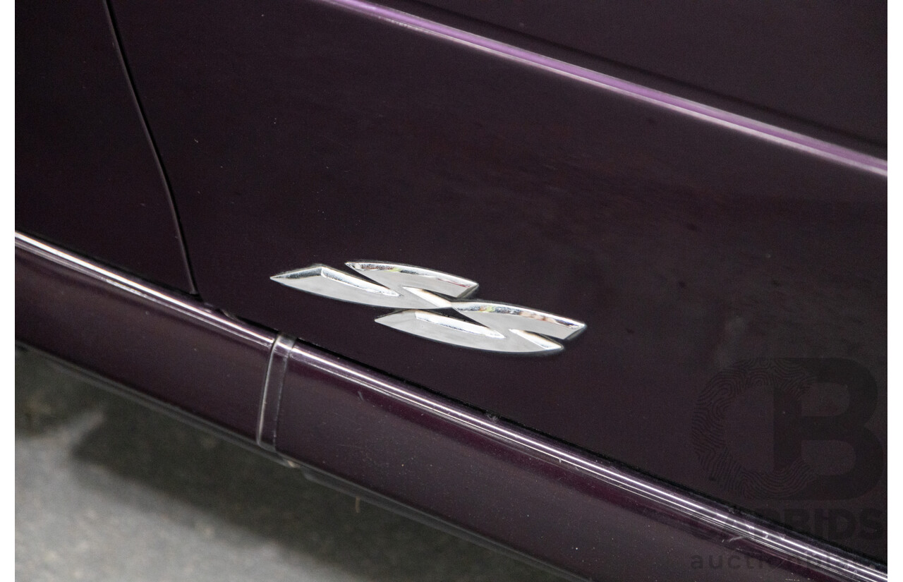 4/2004 Holden Crewman SS VYII Crew Cab Utility Cosmo Purple V8 5.7L