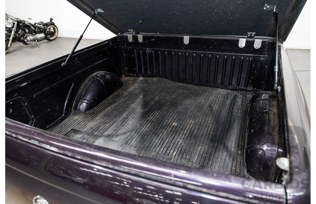 4/2004 Holden Crewman SS VYII Crew Cab Utility Cosmo Purple V8 5.7L