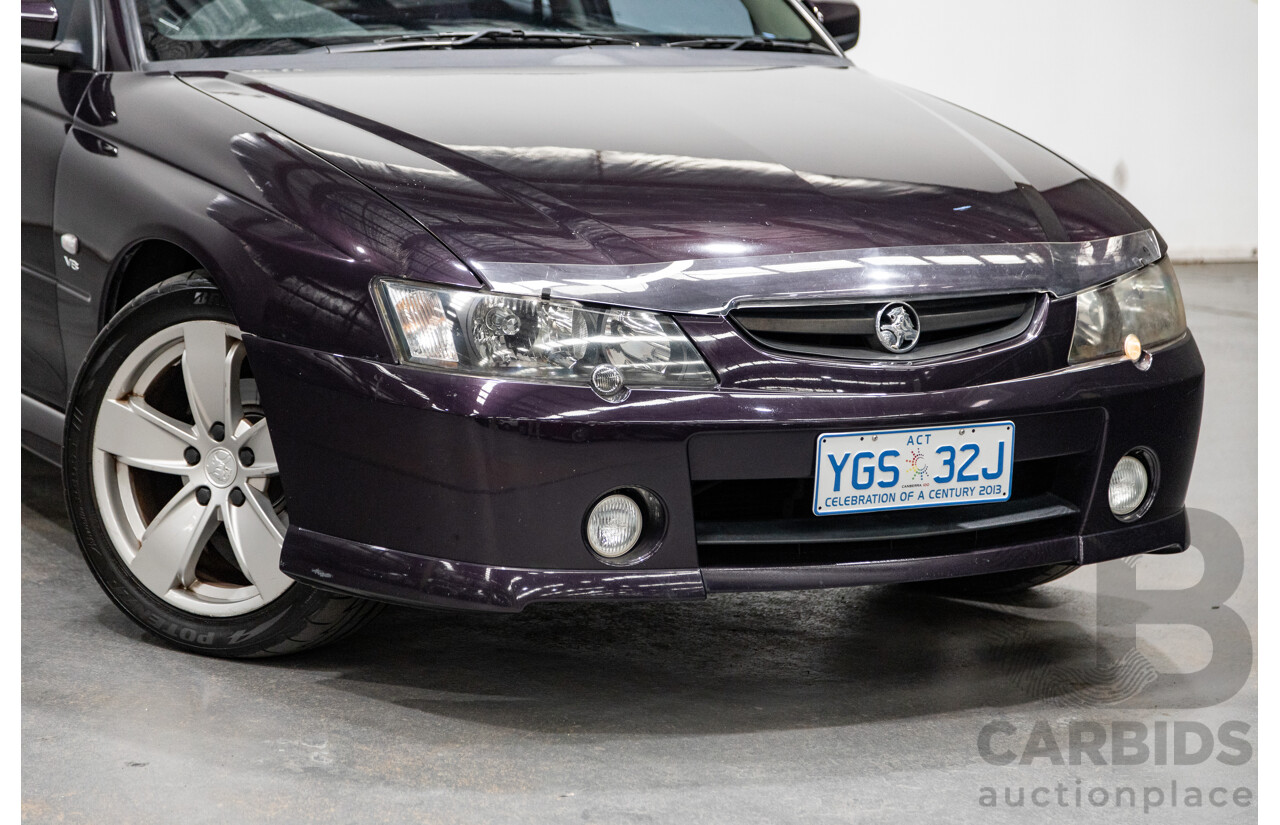 4/2004 Holden Crewman SS VYII Crew Cab Utility Cosmo Purple V8 5.7L