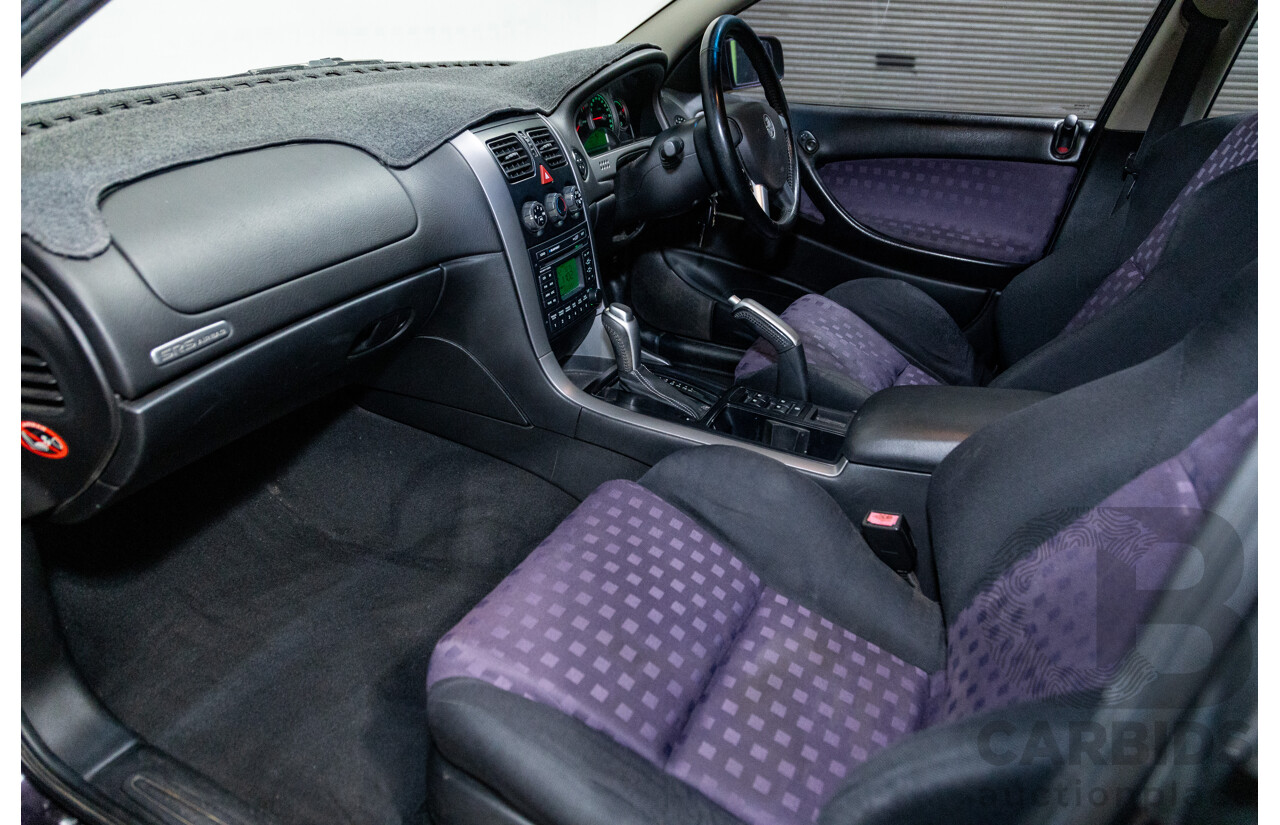 4/2004 Holden Crewman SS VYII Crew Cab Utility Cosmo Purple V8 5.7L