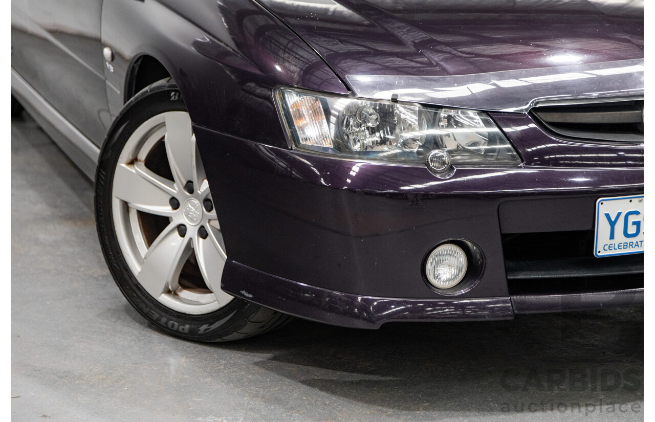 4/2004 Holden Crewman SS VYII Crew Cab Utility Cosmo Purple V8 5.7L